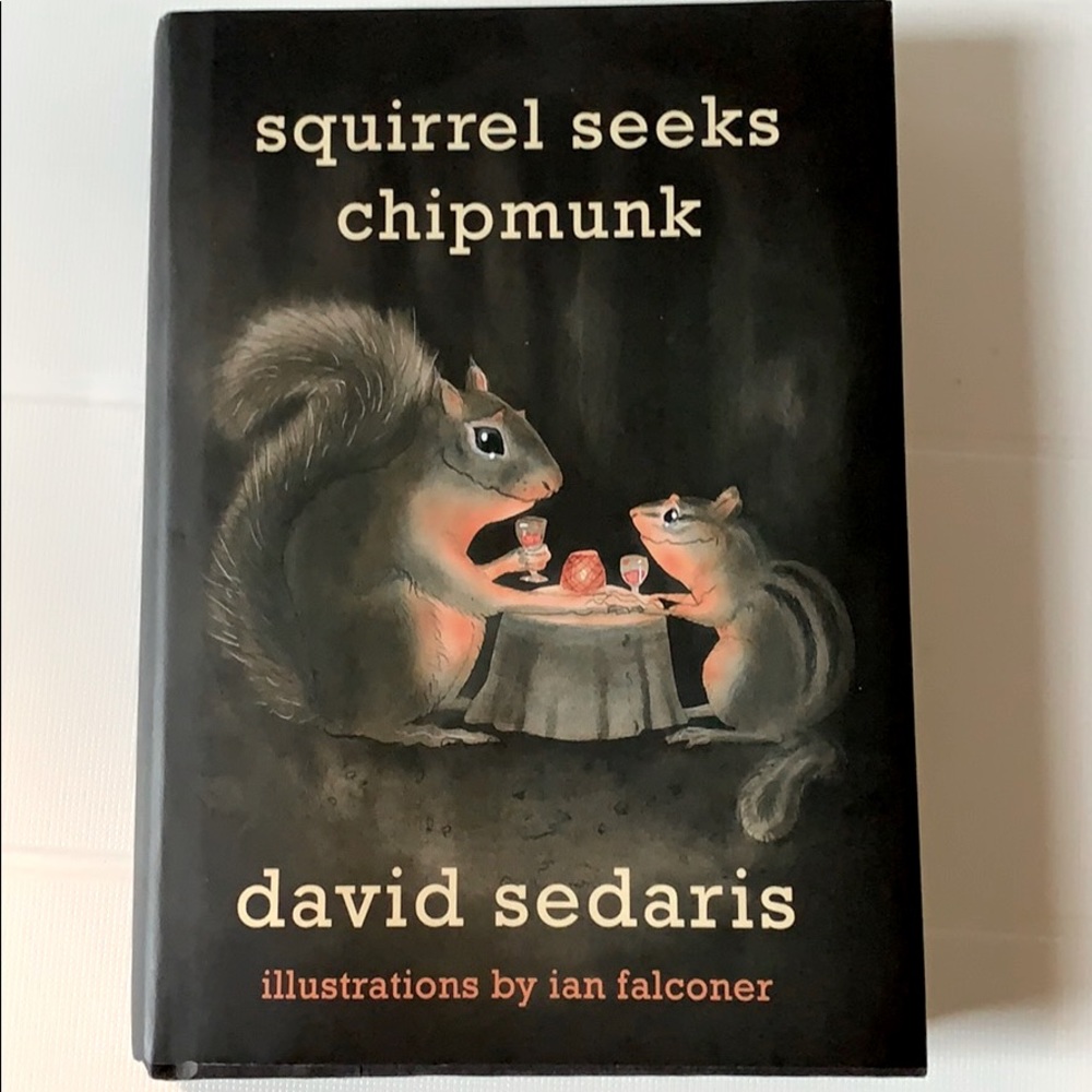 Squirrel Seeks Chipmunk by David Sedaris Book